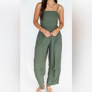 Romper - Seaweed Green - Size is 8-10 NWOT